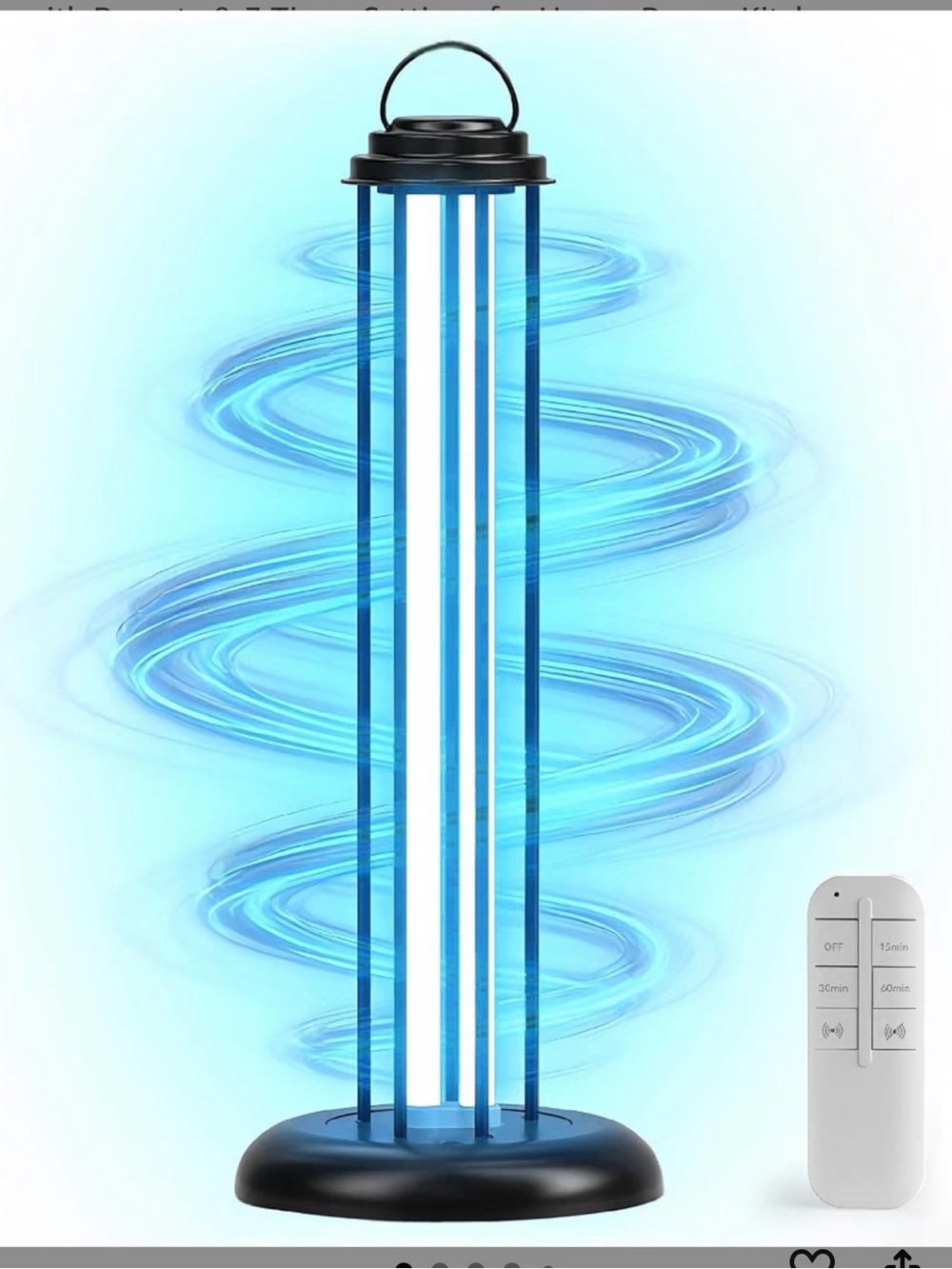 UV Ray disinfectant Sanitizer Sterilizer with Remote Control